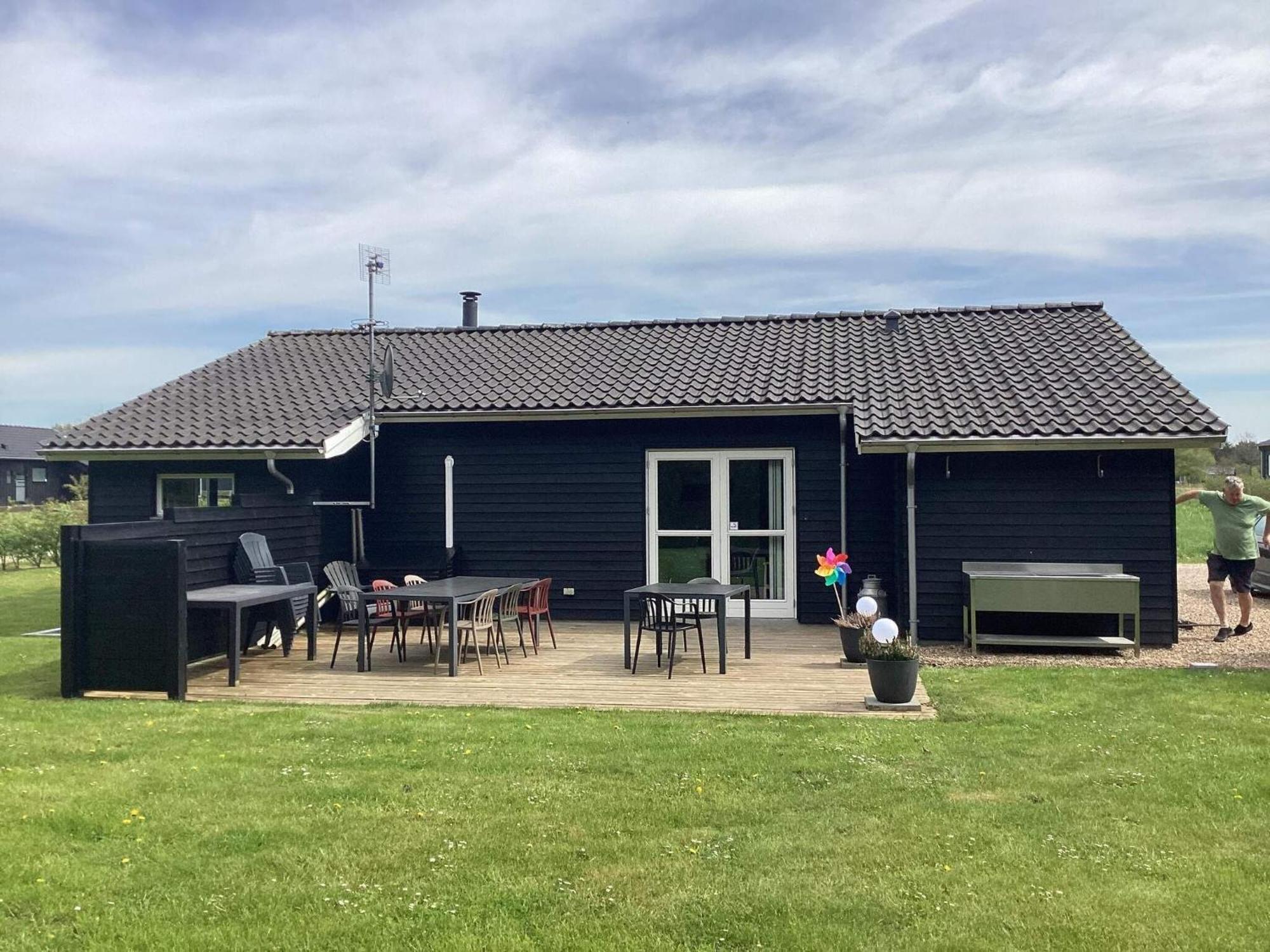 8 Person Holiday Home In Ansager Exterior photo